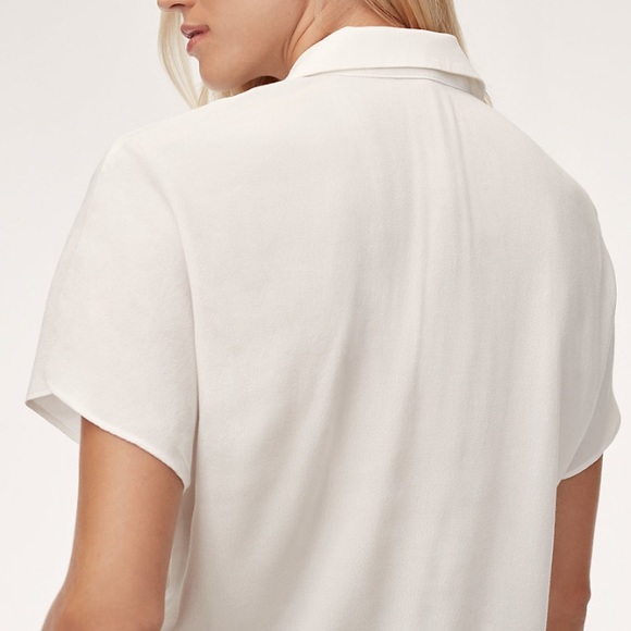 Aritzia Tie-Front Blouse - Picture 5 of 7